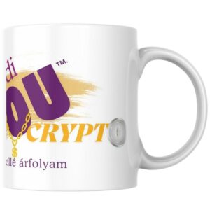 MoodiYOU Crypto ETH bögre Ethereum árfolyam