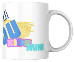 Gyerek QR-kódos bögre napi játékos feladatokkal 3-6 éveseknek